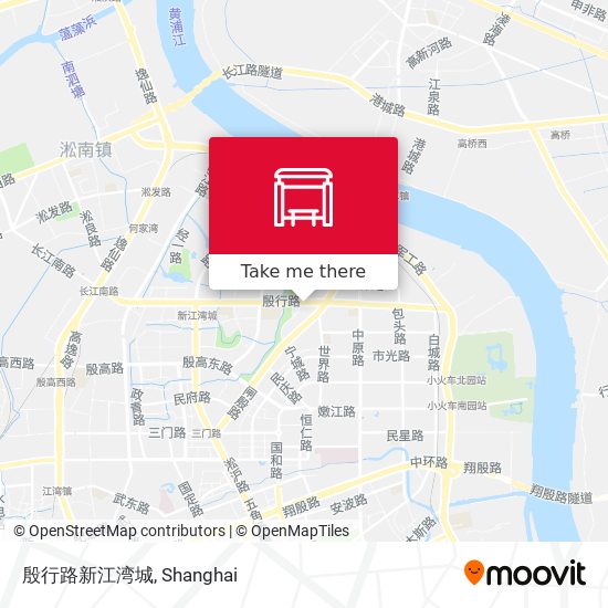 殷行路新江湾城 map