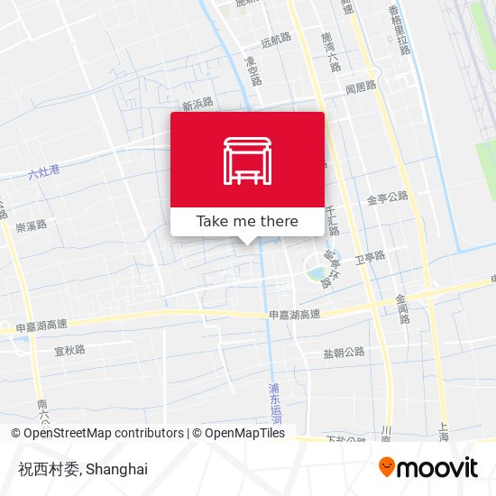 祝西村委 map
