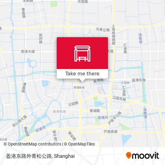盈港东路外青松公路 map