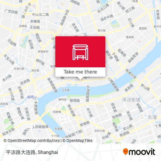 平凉路大连路 map
