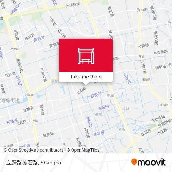 立跃路苏召路 map