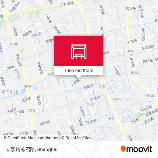 立跃路苏召路 map
