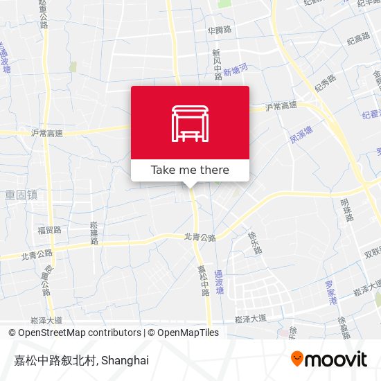嘉松中路叙北村 map