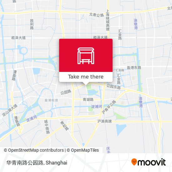 华青南路公园路 map