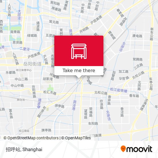 招呼站 map