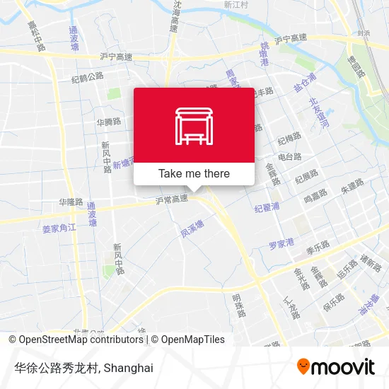 华徐公路秀龙村 map