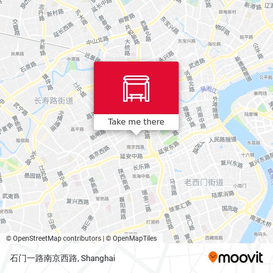 石门一路南京西路 map