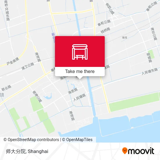 师大分院 map