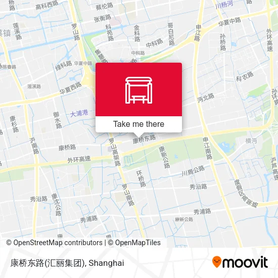 康桥东路(汇丽集团) map