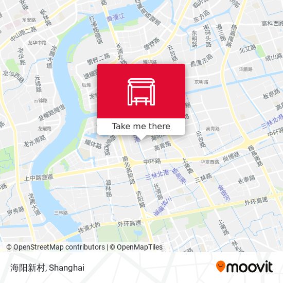 海阳新村 map