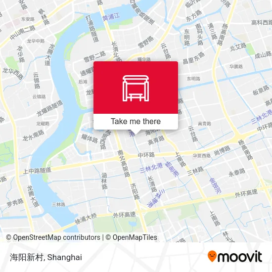 海阳新村 map
