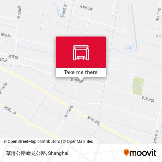 草港公路蟠龙公路 map