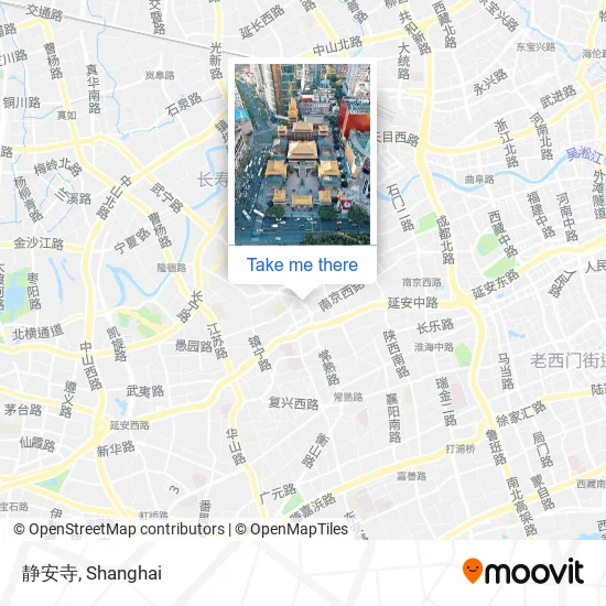 静安寺 map