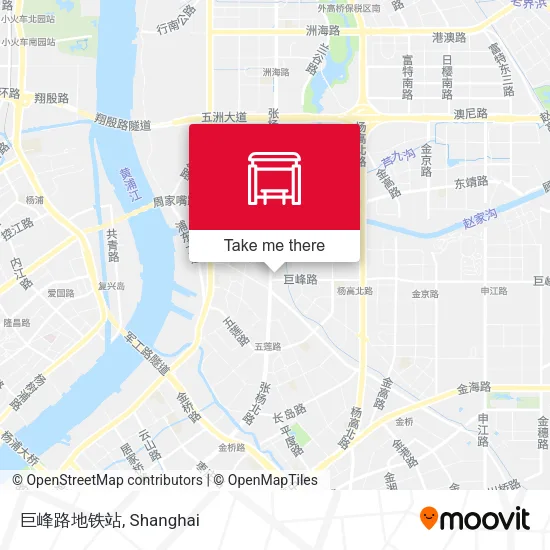 巨峰路地铁站 map