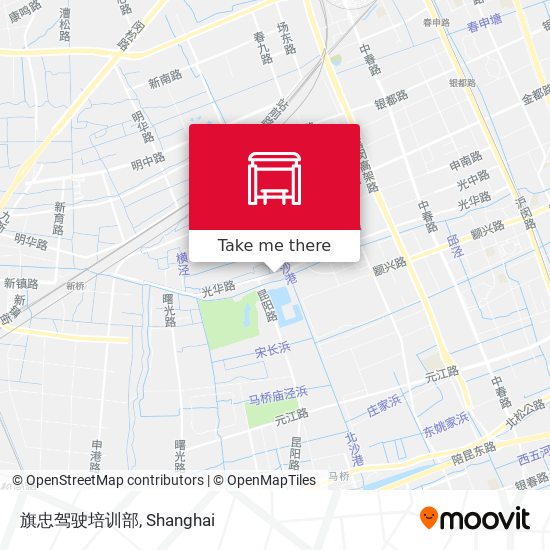 旗忠驾驶培训部 map