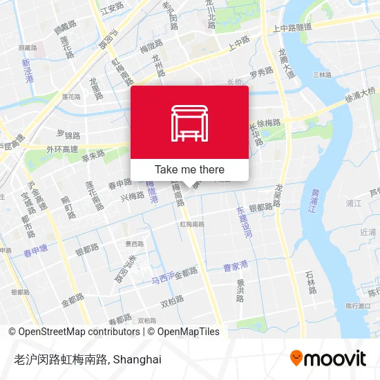 老沪闵路虹梅南路 map