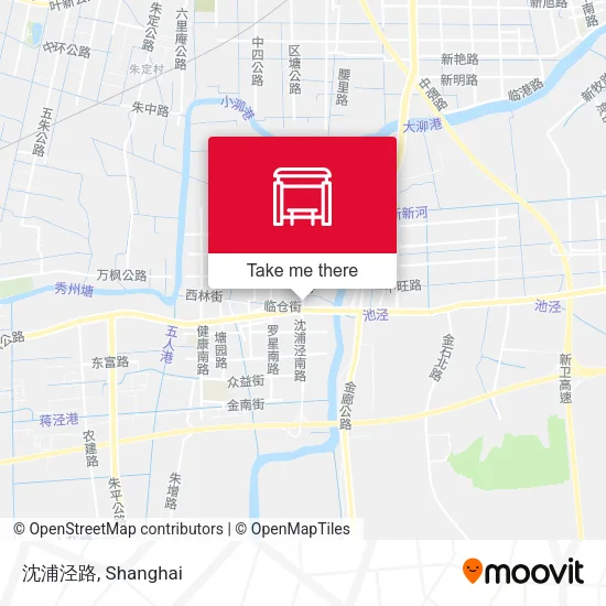 沈浦泾路 map