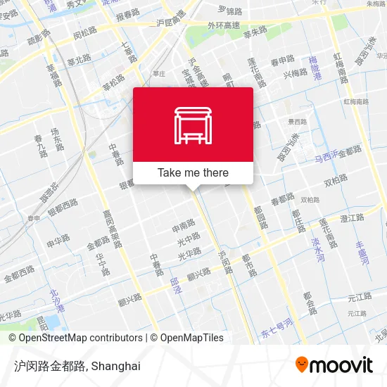沪闵路金都路 map