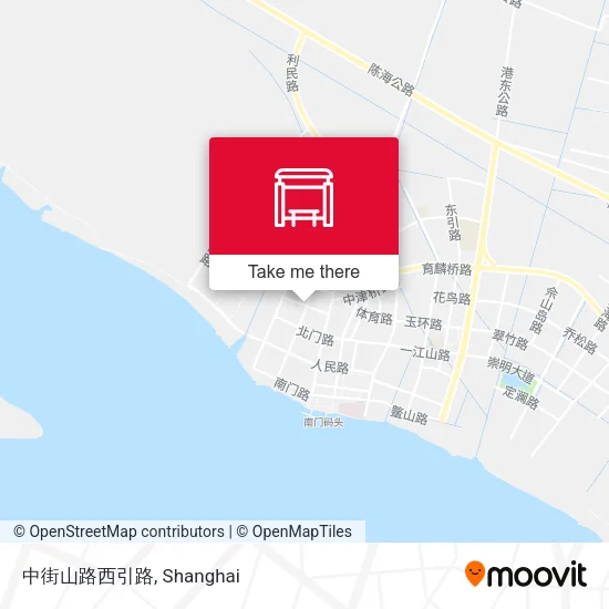 中街山路西引路 map