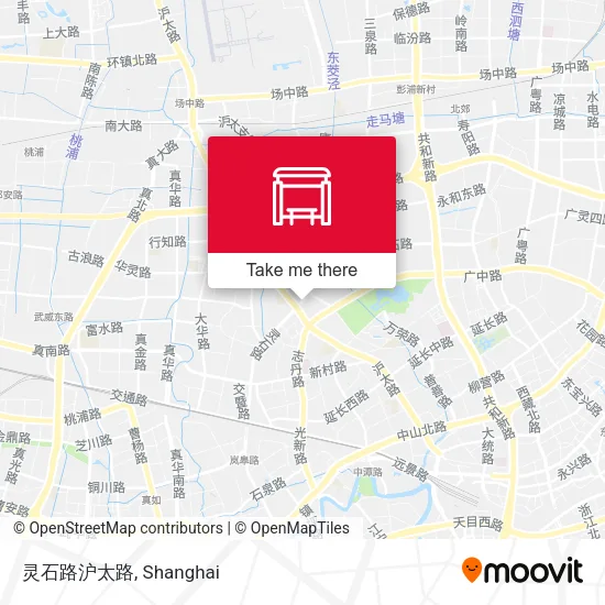 灵石路沪太路 map