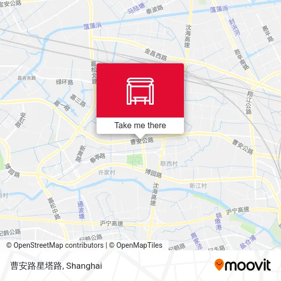 曹安路星塔路 map