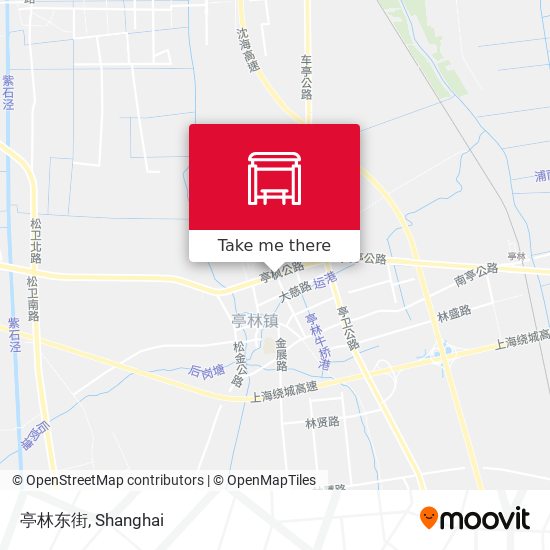 亭林东街 map