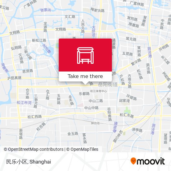 民乐小区 map