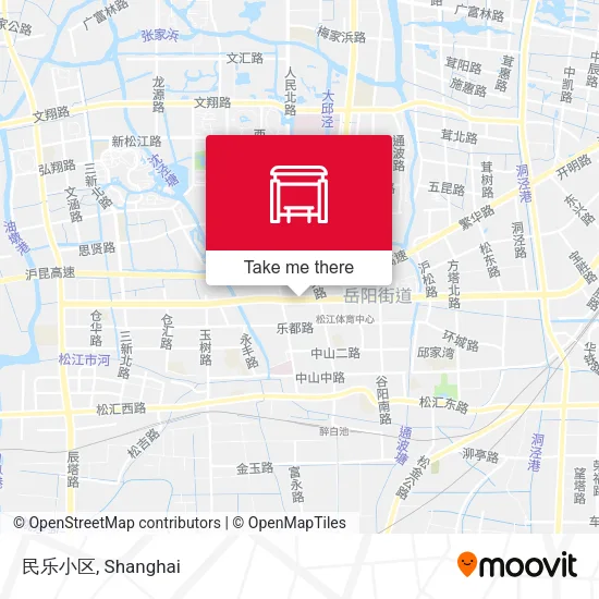 民乐小区 map