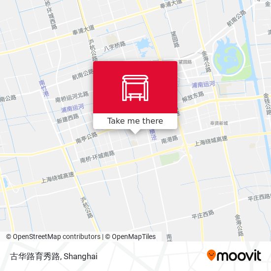 古华路育秀路 map