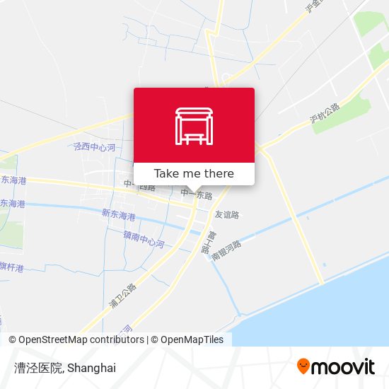 漕泾医院 map