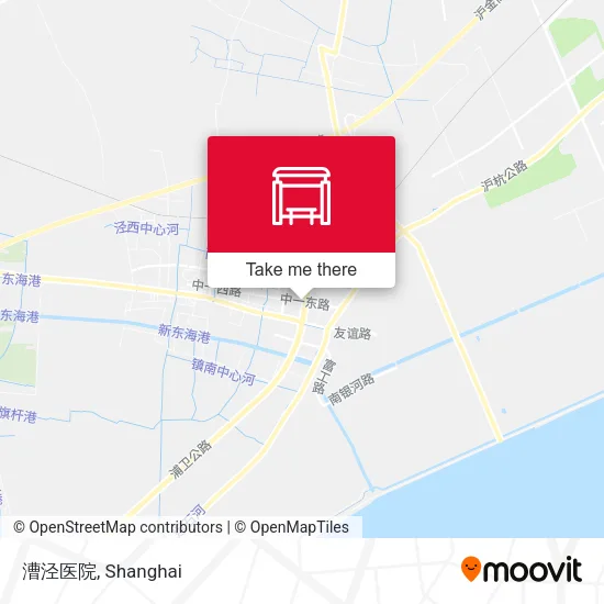 漕泾医院 map
