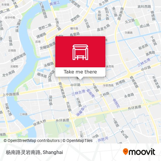 杨南路灵岩南路 map