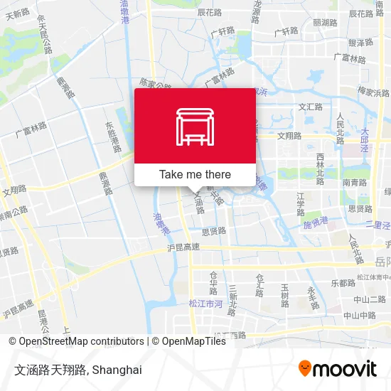 文涵路天翔路 map