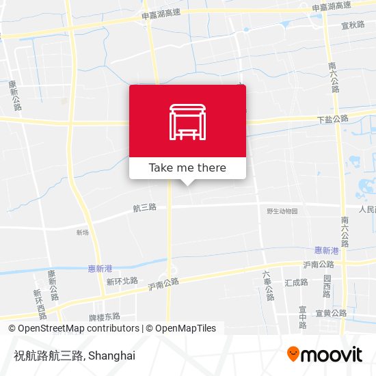 祝航路航三路 map