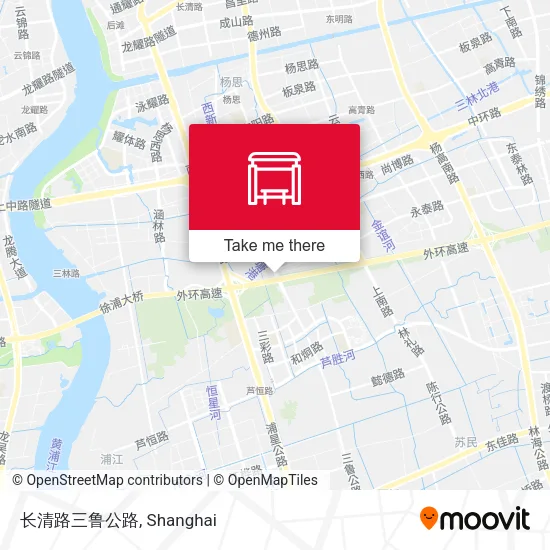 长清路三鲁公路 map
