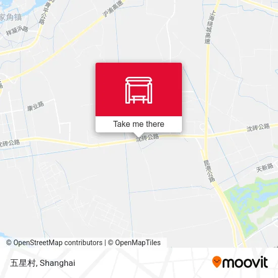 五星村 map