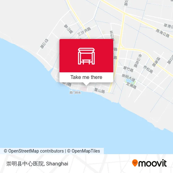 崇明县中心医院 map