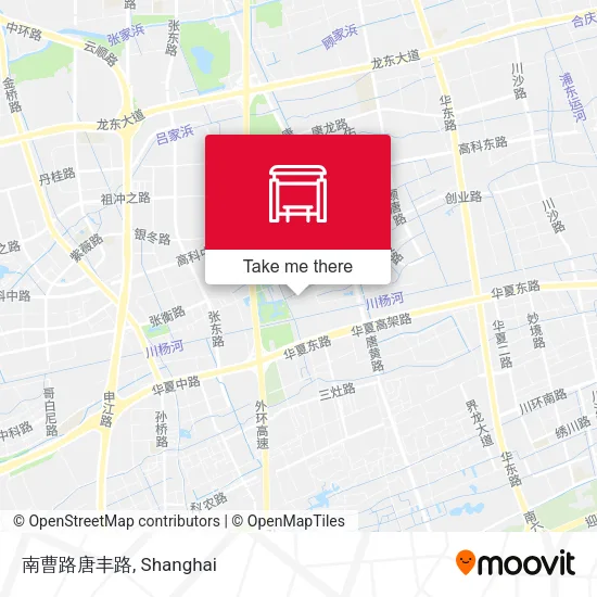 南曹路唐丰路 map