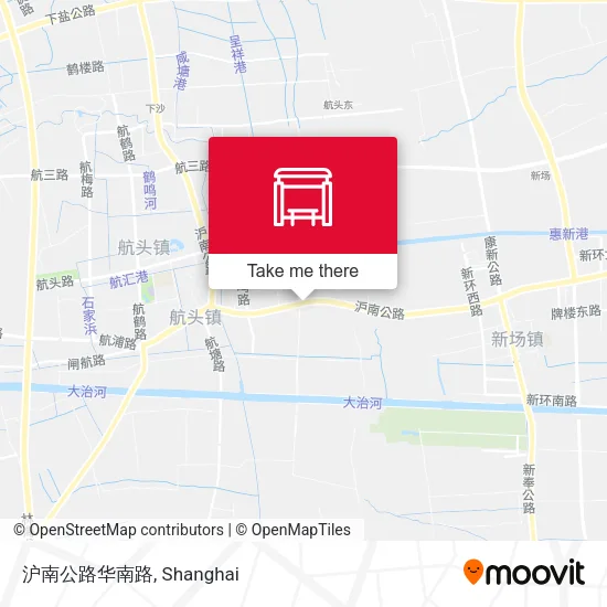 沪南公路华南路 map