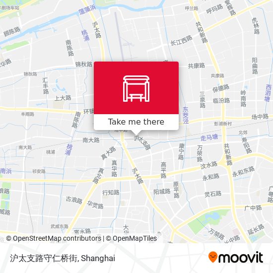 沪太支路守仁桥街 map