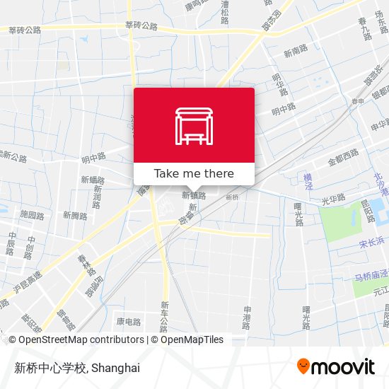 新桥中心学校 map