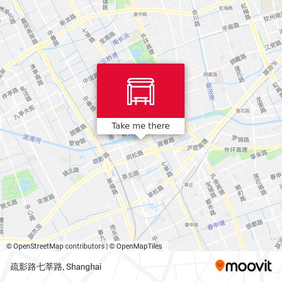 疏影路七莘路 map