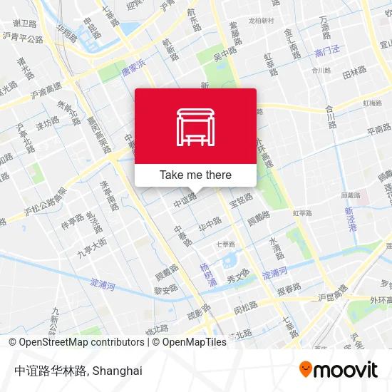 中谊路华林路 map