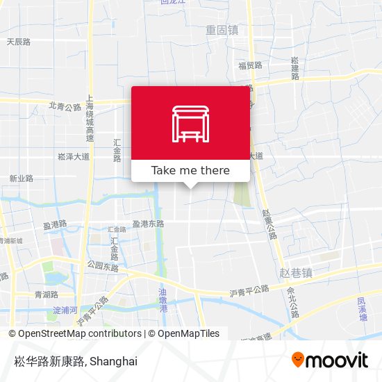 崧华路新康路 map