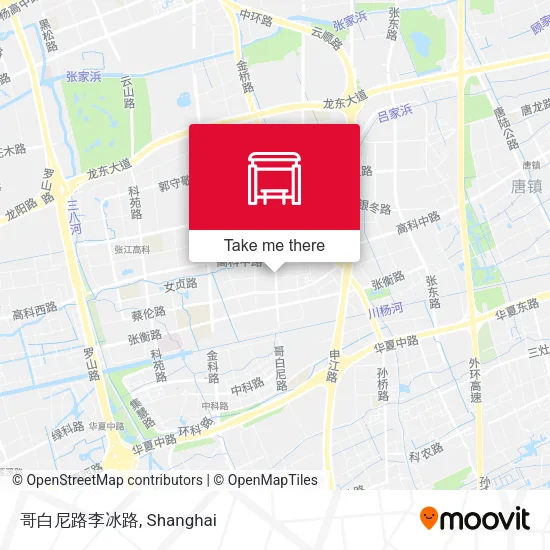 哥白尼路李冰路 map
