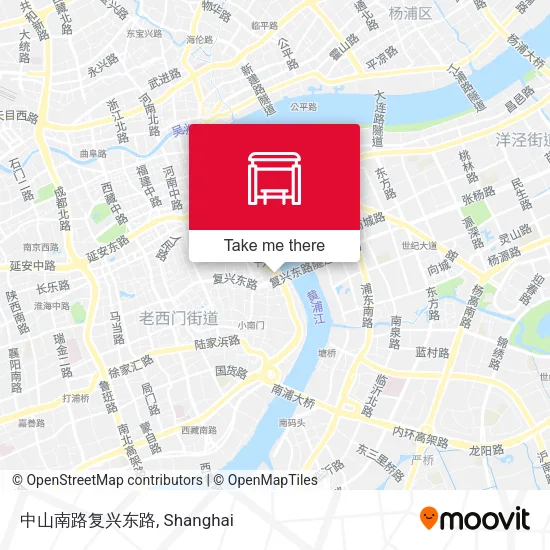 中山南路复兴东路 map