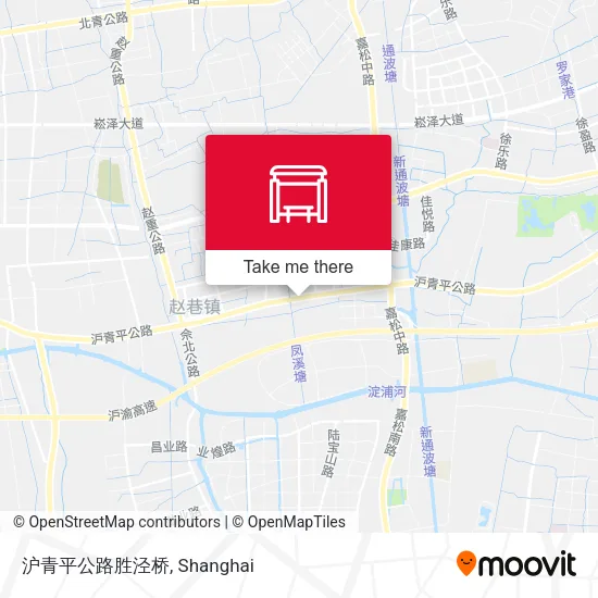 沪青平公路胜泾桥 map