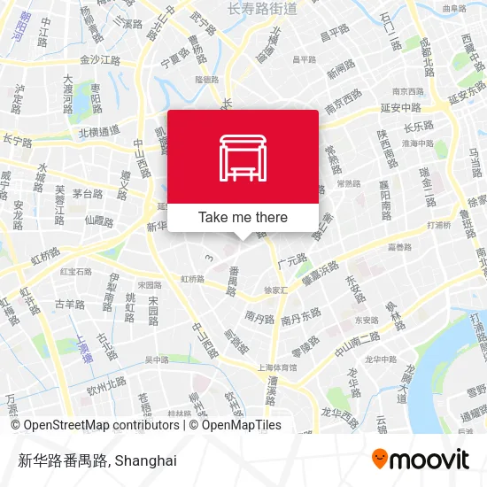 新华路番禺路 map