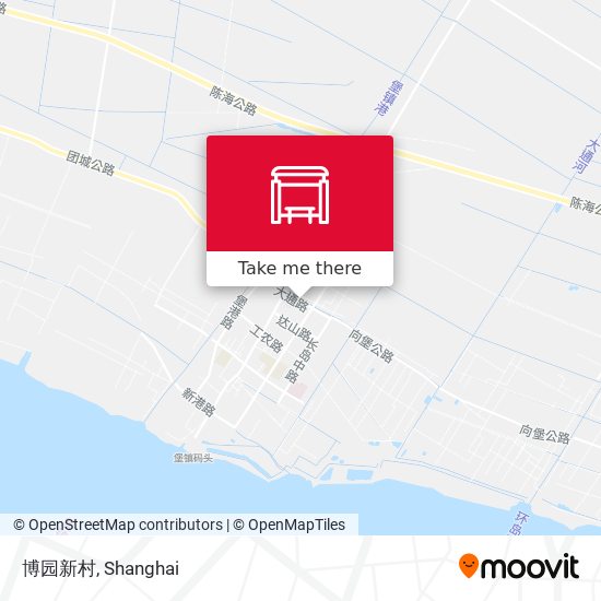 博园新村 map