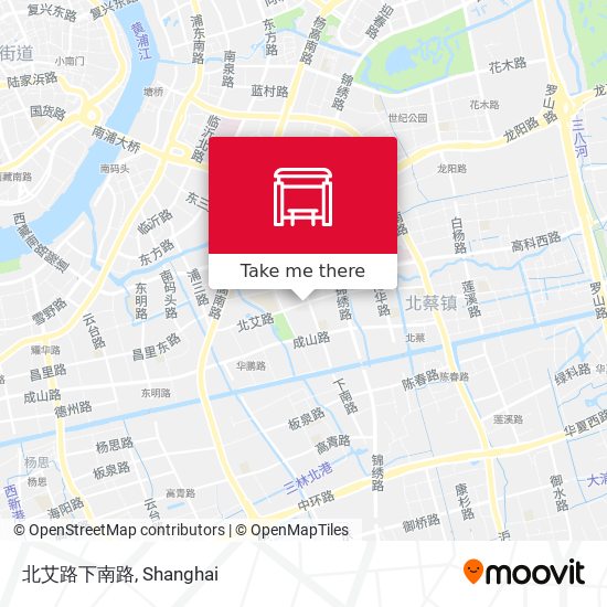 北艾路下南路 map